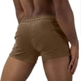thumbnail image 5 of LEKWK Short Shorts for Men Corduroy Stretch Slim Fit Low Rise Button Waist Casual Shorts with Pockets Fitted Athletic Shorts Running Club Daily Wear Khaki L, 5 of 5