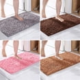 thumbnail image 5 of 40x60cm Non Slip Absorbent Bath Mat Shower Rugs Rectangle Chenille Carpet, 5 of 5
