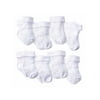 Gerber Baby and Toddler Boys or Girls Wiggle Proof Jersey Cuffed Bootie Socks, 8-Pack