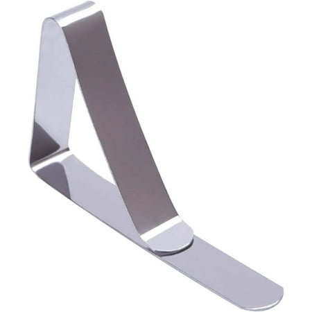 

Trimming Shop Powerful Tablecloth Clips Adjustable Metal Cover Clamps Flexible Holders for Home Picnic Parties Wedding Outdoor and Indoor Use Stainless Steel 4pcs