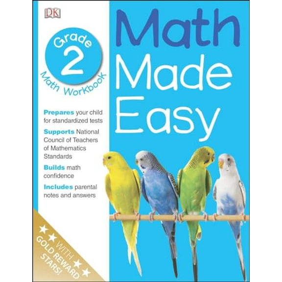 Pre-Owned Math Made Easy: Second Grade (Paperback) 0789457288 9780789457288