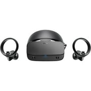 Oculus - Rift S PC-Powered VR Gaming Headset - Black - Touch Controller, 3D Positional Audio, Built-in Room-Scale Insight Tracking, Fit Wheel Adjustable Halo Headband