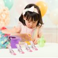 thumbnail image 4 of PTOOTP 62 Pcs Mini Talons Hauts Décor Chaussures de Poupée Mode Rose et Transparent pour Outil DIY et Usage Décoratif, 4 of 5