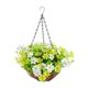 thumbnail image 2 of Maceta colgante decorativa para jardín, porche y exterior. Verde, 2 of 9
