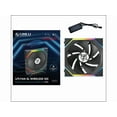 thumbnail image 3 of Lian Li 12RSL1W1B Wireless 120mm ARGB Case Fan Reverse Blade Single Black, 3 of 7
