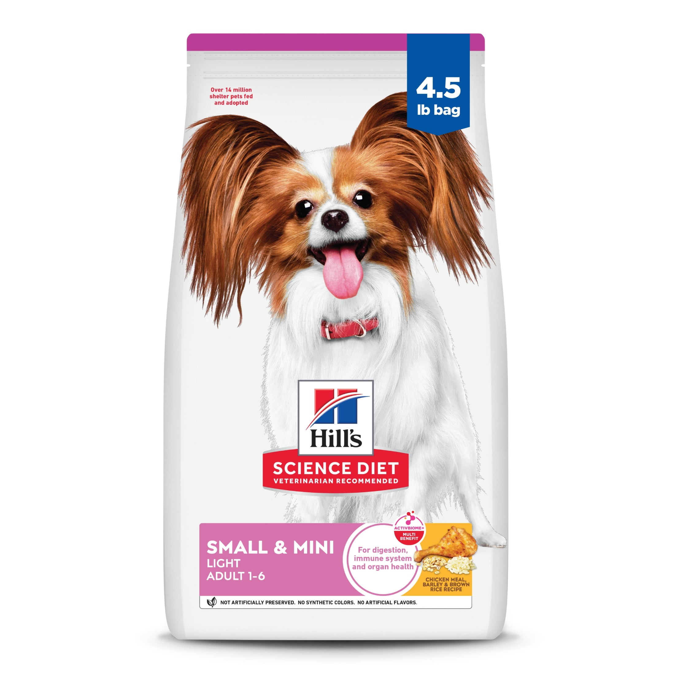 Hill's Science Diet Adult Light Dog Food, Small Bites with Chicken