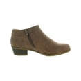 thumbnail image 2 of LifeStride Womens Alexi Faux Suede Zip Up Ankle Boots, 2 of 3