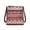Aztec Ethnic Mexican, variant on Women's Pink Flame Pattern Sling Bag Leather Crossbody Purse for Lady Travel Large Size Tote Hand Bags Lightweight Adjustable Clutch