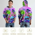 thumbnail image 3 of Teen Titans Go Hoodie 3D Print Pullover Hooded Long Sleeve Sweatshirts Tops Blouse with Pocket for Mens Womens, 3 of 7