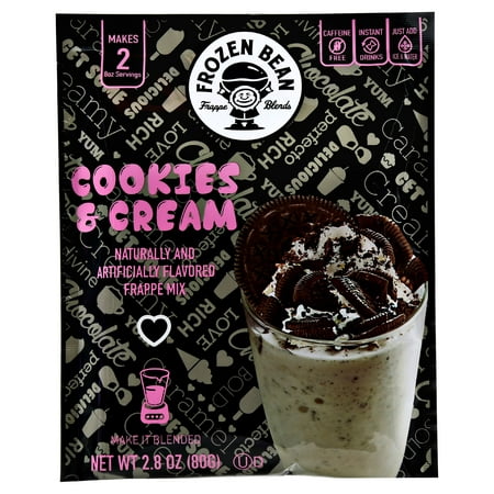 Frozen Bean Frappe Blends Cookies & Cream, 2.8 (Best Frozen Black Bean Burgers)