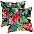 thumbnail image 3 of Jordan Manufacturing 18" x 18" Outdoor Throw Pillow (Set of 2) - 18'' L x 18'' W x 4'' H, 3 of 5