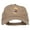 Khaki, variant on New Jersey State Flag Map Embroidered Unstructured Washed Cap - Black OSFM