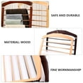 thumbnail image 5 of ROSENICE Wooden Hanger Foldable 1Pack 15.0x14.2x0.5in, 5 of 6