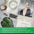 thumbnail image 5 of Koala Pearl Glossy Photo Paper 8.5x11 30lb Thin for Inkjet + Laser Printers, 160 Sheets Bulk, DIY Brochures, Flyers, Crafts, Chip Bags,, 5 of 9