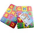 thumbnail image 1 of Joywa Tapis de Jeu en Mousse EVA pour Bébé, Casse-Tête, Tapis, Carpette, Tapis de Sol d'Exercice Emboîtable Multicolore, 1 of 5