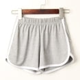 thumbnail image 3 of Women Sports Shorts Summer Shorts Casual Lady Elastic Waist Correndo Short Pants, 3 of 13