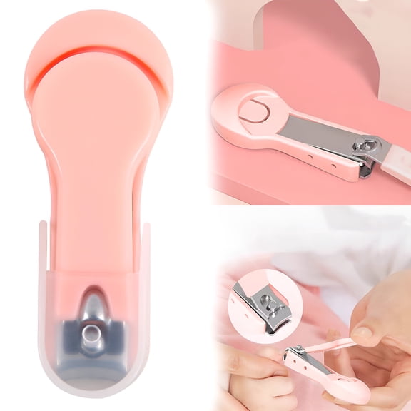 FACEGA Baby Nail Clippers for Infants and Toddlers, Kids Finger and Toe Nail Trimmer Scissors with Arch Design, Safe Newborn Nail Care Grooming Tools for Baby Shower Gift