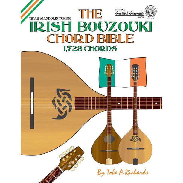 The Irish Bouzouki Chord Bible Gdae Mandolin Style Tuning 1,728