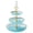 Blue, variant on Hummingbird Feeder and Bird Bath 2-in-1 Hummingbird Feeders Outdoors Hanging Birds Bath with 3 Glass Feeder Pots for Window Bird Viewing Garden Decor