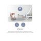 thumbnail image 4 of silla vibradora mecedora de bebe musical con juegos color gris, 4 of 4