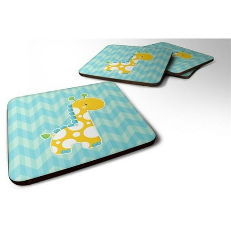 

Boy Giraffe Foam Coasters - Set of 4