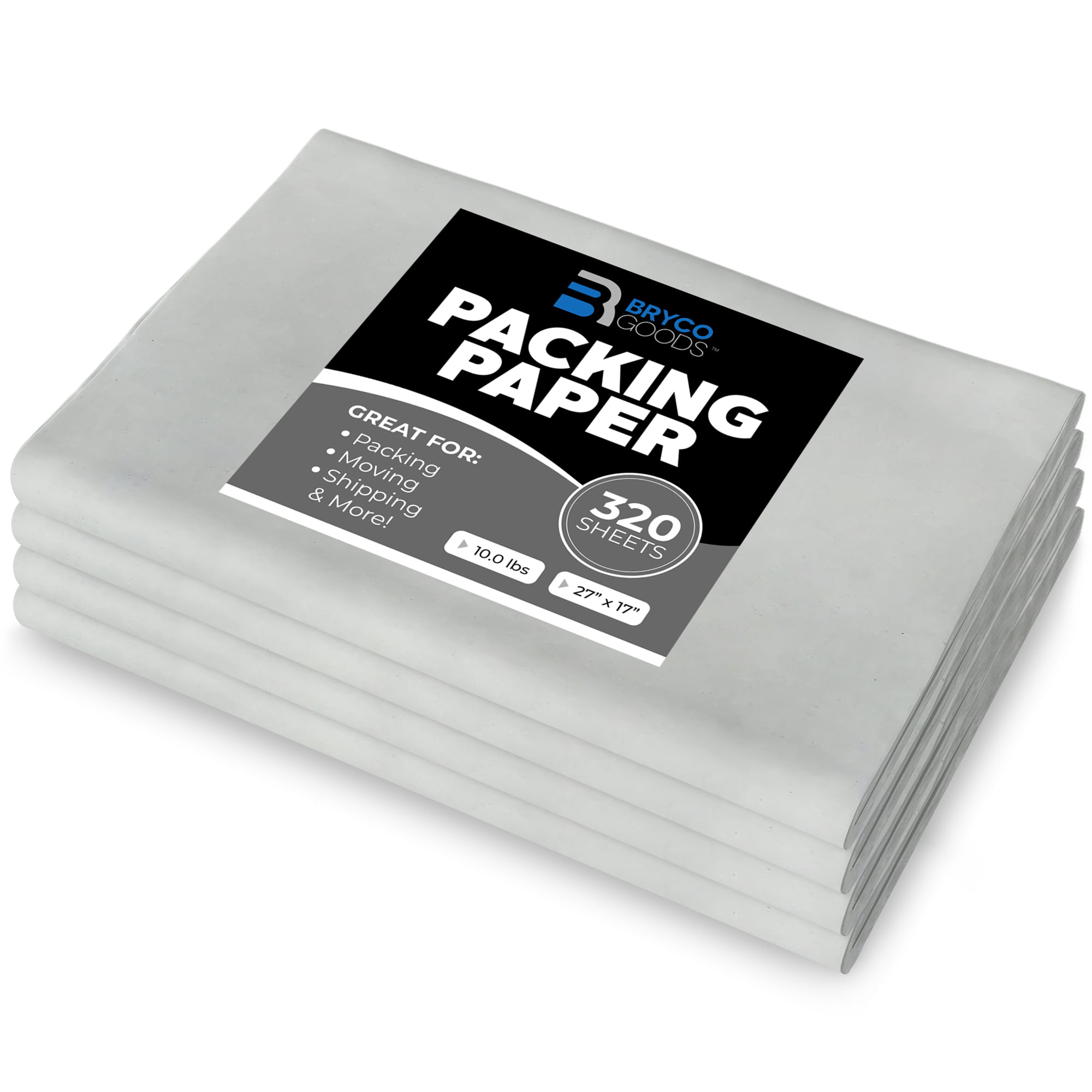 70 Sheets Newsprint Packing Paper Sheets for Moving, Shipping, Box Filler,  Wrapping and Protecting Fragile Items 1.8 Lbs (26” x 15”)