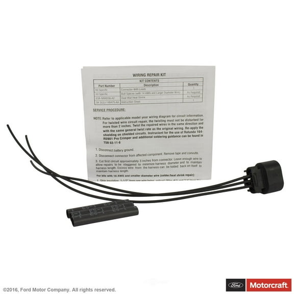 Motorcraft WPT-1144 Fuel Tank Pressure Transducer Sensor Connector Fits select: 2011-2015 FORD F150, 2011-2019 FORD EXPLORER