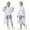White, variant on REDARER Kids' Reusable EVA Rain Ponchos 2-Pack Waterproof Hooded Rain Coats for Boys & Girls, Lightweight Rain Jackets for Outdoor Use,One Size
