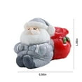 thumbnail image 4 of Cheapark Mini Santa Claus Statue - Mixed-Style Figurines for Desktop, Festive Decor for Christmas Party & Holiday Season, 4 of 8