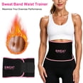 thumbnail image 2 of MANIFIQUE Waist Trainer for Women & Men Sweat Band Waist Trimmer for Training & Working Out, 2 of 6