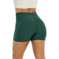 thumbnail image 4 of VENUZOR Yoga Shorts for Women Ruched Butt Lifting Booty Anti Cellulite Shorts Scrunch Textured Workout Shorts, 4 of 6