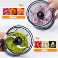 thumbnail image 4 of Procesador De Alimentos Electrodomesticos De Cocina XINEST Traer 2x0.9l Tazas, 4 of 5