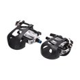 thumbnail image 4 of Pedales de bicicleta de 2x para bicicletas de ejercicios fáciles de instalar pedal de ciclismo interior resistente con jaula de los pies para piezas, 4 of 8