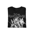 thumbnail image 3 of Iron Maiden - Trooper Black  and White Jumbo Print Unisex T-Shirt - Black - Small, 3 of 6