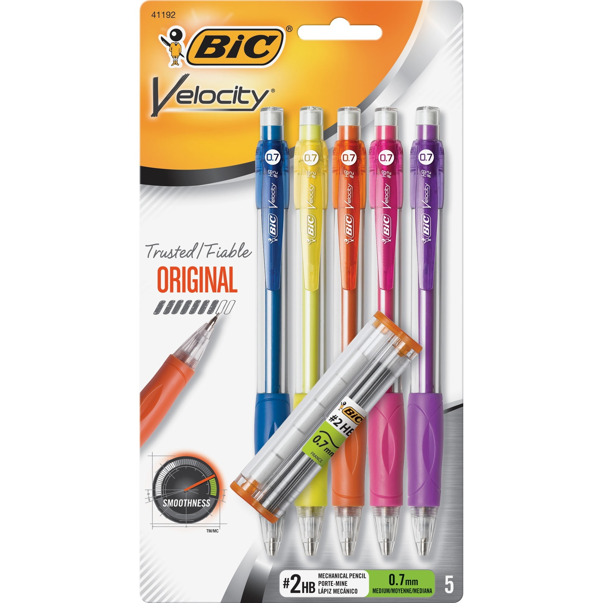NEW in PACKAGE with FREE SHIPPING BIC Velocity Mechanical Pencil Pack Of 2 70330411708 