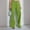 520-Green, variant on Byworldtasic Womens Jeans Women's High Waisted Wide Leg Jeans Pants Soft Breathable Casual Denim Pants Solid Color Palazzo Trouser Green