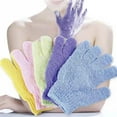 thumbnail image 2 of Five Finger Exfoliating Glove - Bath Sponge for Body Massage & Scrubbing, 2 of 8
