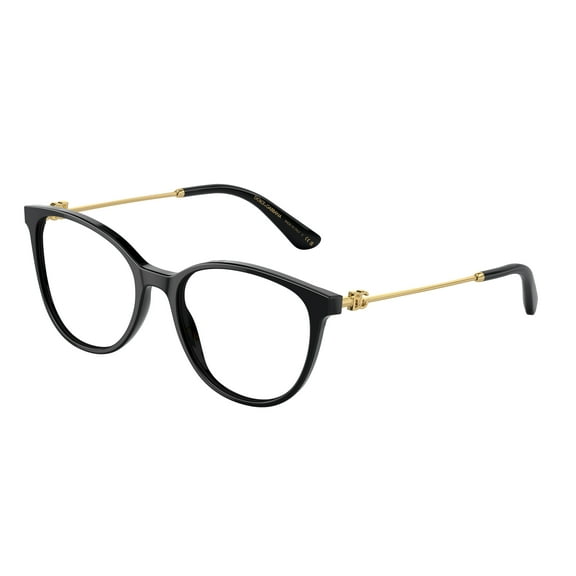 DOLCE&GABBANA DG3363 501 Black Butterfly Eyeglasses 54mm