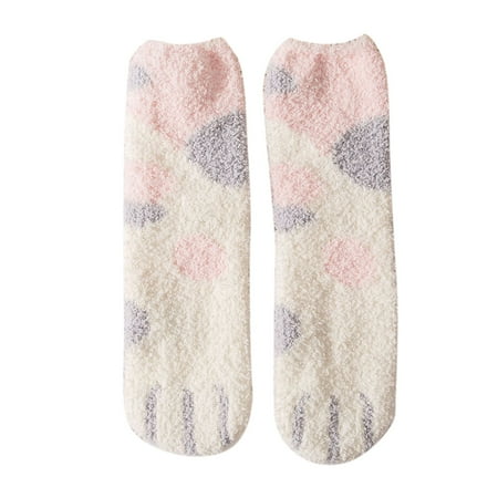 

TAIAOJING 1 Pairs Women Casual Socks Animal Print Cotton Pattern Lady Socks Comfortable Soft Warm Winter Socks Casual Socks