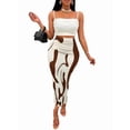 thumbnail image 3 of Women'S Ruched Bodycon Maxi Skirt High Waisted Fishtail Pencil Long Skirts Fall Brown XL, 3 of 7