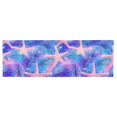 thumbnail image 6 of Yayeee Kitchen Valance Rod Pocket 54" x 18" Living Room Window Curtain, Pink Starfish Pattern, 6 of 6