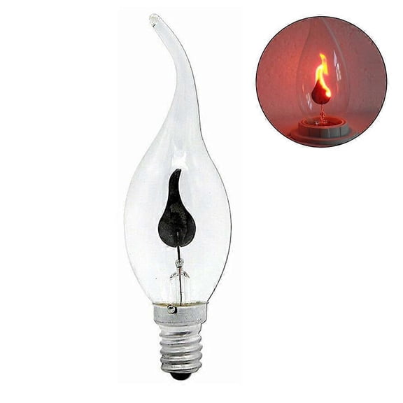 E27 E14 LED Flicker Flame Fires Effect Candle Light Bulbs Christmas Decor W9I9