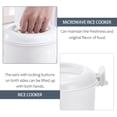 thumbnail image 5 of Foxnovo Portable Microwave Rice Cooker Plastic Rice Maker for Home Use, 5 of 7