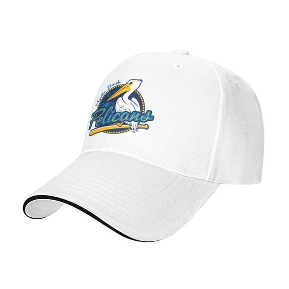 Myrtle Beach Pelicans Casual Sandwich Baseball Cap Adjustable For Men For Women
