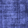 thumbnail image 1 of Ahgly Company Indoor Square Oriental Blue Industrial Area Rugs, 3' Square, 1 of 4