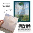thumbnail image 7 of Billowing Clouds II - Framed Print w/glass - Ocean Blue, 7 of 7