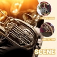 thumbnail image 1 of SWETRACE 1Set Protective French Horn Hand Guard with Strap for Enhanced Safety, 1 of 7