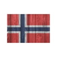 thumbnail image 4 of MKHERT Vintage Norway Flag Wood Background Placemats Table Mats for Dining Room Kitchen Table Decoration 12x18 inch,Set of 4, 4 of 4