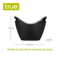 thumbnail image 4 of True Acrylic Ice Bucket for Wine and Champagne, Party Tub for Outdoor BBQ, 4 of 6