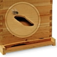 thumbnail image 5 of 100% Beeswax Beehive 20 Frame Complete Box Kit (10 Deep and 10 Medium) with Metal Roof for Langstroth Beekeeping, 5 of 7